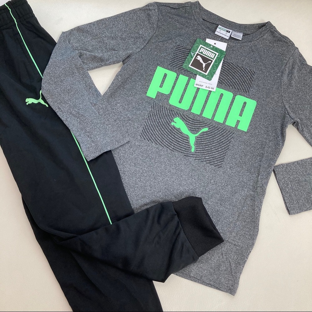 Puma active long sleeve pants set 2278 - Picture 5 of 5